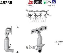 0341N7, 0341P9, Catalytic Converter BMW-MINI CLUBMAN COOPER 1.6i 16V PEUGEOT 207