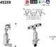 0341n7, 0341p9, Catalytic Converter Bmw-mini Clubman Cooper 1.6i 16v Peugeot 207
