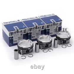 3pcs Engine Pistons Rings Set For Mini Cooper One F55 F56 Peugeot B38 1.2 THP