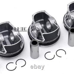 3pcs Engine Pistons Rings Set For Mini Cooper One F55 F56 Peugeot B38 1.2 THP