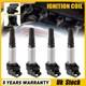 4 Pack 3 Pins Ignition Coil For Mini R56 Cooper S Benchmark Performance Upgrated