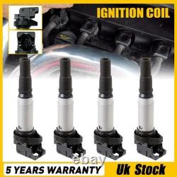 4 PACK 3 Pins Ignition Coil For Mini R56 Cooper S Benchmark Performance Upgrated