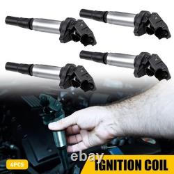4 PACK 3 Pins Ignition Coil For Mini R56 Cooper S Benchmark Performance Upgrated