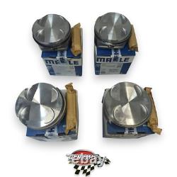 4x 77.50mm Mahle Piston & Ring For Mini Cooper Peugeot Citroen 1.6 Thp N12 N16