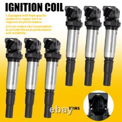 6 PACK 3 Pins Ignition Coil For Mini R56 Cooper S Benchmark Performance Upgrated