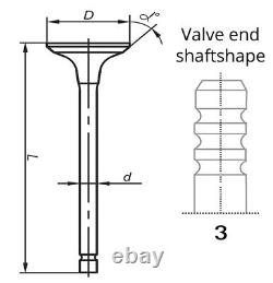 8 Exhaust Valves For N12b14a N18b16a N18b16b N18b16c N16b16a N12b16a Ex