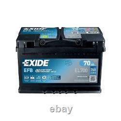 Battery For Mini Cooper S Countryman ALL4 F54 2.0 Exide EFB 70Ah 760CCA AFB096