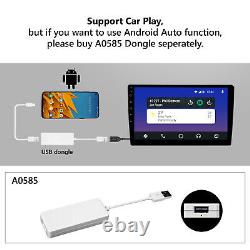 CAM+10.1 IPS Double 2Din Android 10 Car Stereo Touch Screen Radio Bluetooth GPS