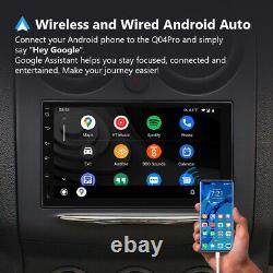CAM+Android 10 Double 2 DIN 8-Core Car Stereo Radio 7 GPS Sat Nav DAB+ CarPlay