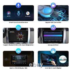 CAM+DVR+2 DIN Rotatable 10.1 Touch Screen Android 10 8Core Car Stereo Radio GPS
