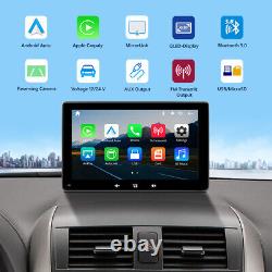 CAM+Eonon E20 CarPlay Android Auto On Visor 7 QLED Car Stereo Radio GPS Sat Nav