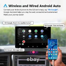 CAM+Eonon E20 CarPlay Android Auto On Visor 7 QLED Car Stereo Radio GPS Sat Nav
