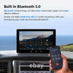 CAM+Eonon E20 CarPlay Android Auto On Visor 7 QLED Car Stereo Radio GPS Sat Nav