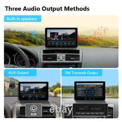 CAM+Eonon E20 CarPlay Android Auto On Visor 7 QLED Car Stereo Radio GPS Sat Nav