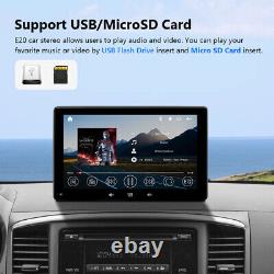 CAM+Eonon E20 CarPlay Android Auto On Visor 7 QLED Car Stereo Radio GPS Sat Nav