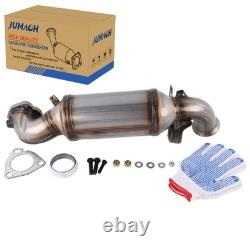 Catalytic Converter + Fit Kit For Mini Cooper S Countryman ALL4 R60 1.6 Front