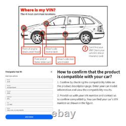 Catalytic Converter + Fit Kit For Mini Cooper S Countryman ALL4 R60 1.6 Front