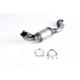 Catalytic Converter + Fitting Kit For Mini Cooper S Jcw R56 1.6 Eec 18307587713