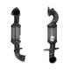 Catalytic Converter + Fittings For Mini Cooper S Countryman All4 R60 1.6 Front