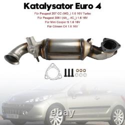 Catalytic Converter For Peugeot 207 308 1.6 Mini Cooper S Clubman Citoren C4