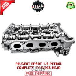 Citroen Peugeot Ep6dt 1.6 Mini Cooper N14b16a Complete Cylinder Head & Rebuild Citroen Peugeot Ep6dt 1.6 Mini Cooper N14b16a Complete Cylinder Head & Rebuild
