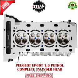 Citroen Peugeot Ep6dt 1.6 Mini Cooper N14b16a Complete Cylinder Head & Rebuild