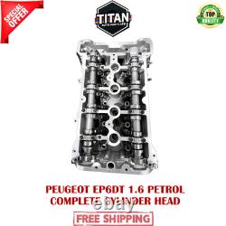 Citroen Peugeot Ep6dt 1.6 Mini Cooper N14b16a Complete Cylinder Head & Rebuild