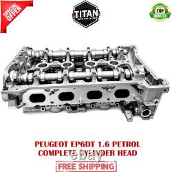 Citroen Peugeot Ep6dt 1.6 Mini Cooper N14b16a Complete Cylinder Head & Rebuild