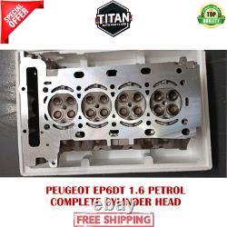 Citroen Peugeot Ep6dt 1.6 Mini Cooper N14b16a Complete Cylinder Head & Rebuild