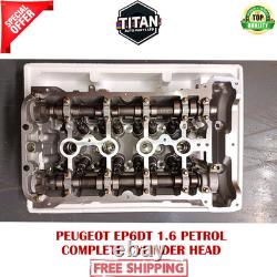 Citroen Peugeot Ep6dt 1.6 Mini Cooper N14b16a Complete Cylinder Head & Rebuild