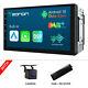 Dab+cam+ 7 Ips Screen Double Din Android 10 8-core Car Stereo Radio Gps Sat Nav