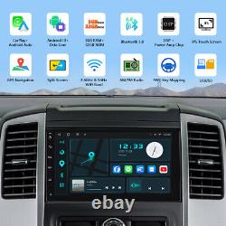 DAB+CAM+ 7 IPS Screen Double Din Android 10 8-Core Car Stereo Radio GPS Sat Nav