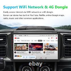 DAB+CAM+DVR+2 DIN 8Core 6+64 Android 12 Car Stereo 10.1GPS SatNav CarPlay Radio