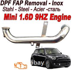 DOWNPIPE FAP DPF Removal Peugeot 1.6 90 110 cv Partner Tepee 206 207 PS1
