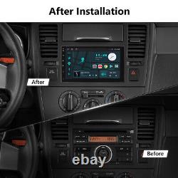 Double Din Android 10 8-Core 7 Multimedia Car Radio Stereo GPS Sat Nav DAB+ DSP