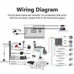 Double Din Android 10 8-Core 7 Multimedia Car Radio Stereo GPS Sat Nav DAB+ DSP