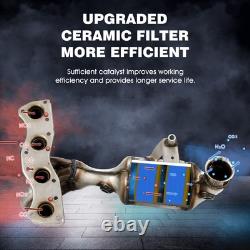 Engine Exhaust Catalytic Converter for MINI COOPER R56 1.6 06 to 11 N12B16A Engine Exhaust Catalytic Converter for MINI COOPER R56 1.6 06 to 11 N12B16A