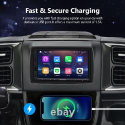 Eonon Wireless CarPlay Android Auto 7 Double 2 Din Car Stereo Radio GPS Sat Nav