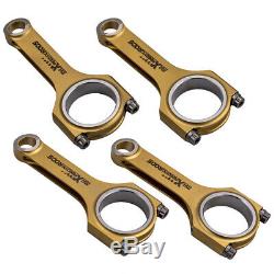 For Peugeot 207 RC 2006-2010 1.6T Titanizing 4340 EN24 H Beam Connecting Rods