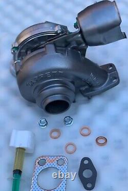 Ford Focus 1.6 TDCI Turbocharger C-max Mondeo 753420 DV6TED4 Turbo + Gaskets. 01