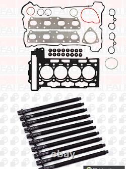 Head Gasket Set BOLTS For CITROEN DS MINI PEUGEOT VAUXHALL 1.6 THP Turbo VTi