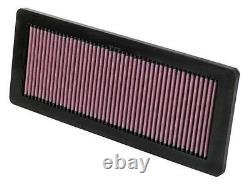 K&N PANEL FILTER MINI COOPER S 1.6 2006-ON, for Peugeot 207/308 KN 33-2936