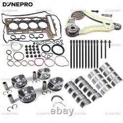 N12 N16 Engine Rebuild Piston Kit CR 111 Fits Mini Cooper R55 R56 R57 R60 1.6L