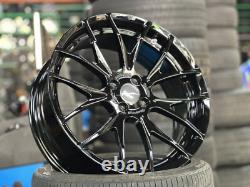 New 18x7J Breyton RACE GTS-R BLACK Wheel 4x100 Mini Cooper S JCW R52 R53 R55 R56