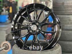 New 18x7J Breyton RACE GTS-R BLACK Wheel 4x100 Mini Cooper S JCW R52 R53 R55 R56