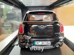 Norev 1/18 Mini Cooper S Countryman Black Defects Read Description