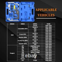 OEM-Compatible Timing Tool Set for BMW Mini Cooper & Peugeot with Storage Case