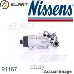 Oil Cooler Engine Oil For Mini Peugeot Citro N Mini R56 N14 B16 Ab 5ft Nissens