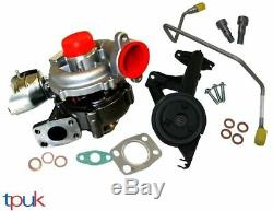 PEUGEOT 307 407 TURBO TURBOCHARGER 1.6 HDi 110PS AND FITTING KIT