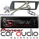 Peugeot 306 Pioneer Cd Mp3 Usb Aux Amber Car Stereo Radio Player & Fitting Kit